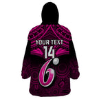 custom-sydney-sixers-cricket-wearable-blanket-hoodie-2023-unique-indigenous-art-mix-polynesian-pattern