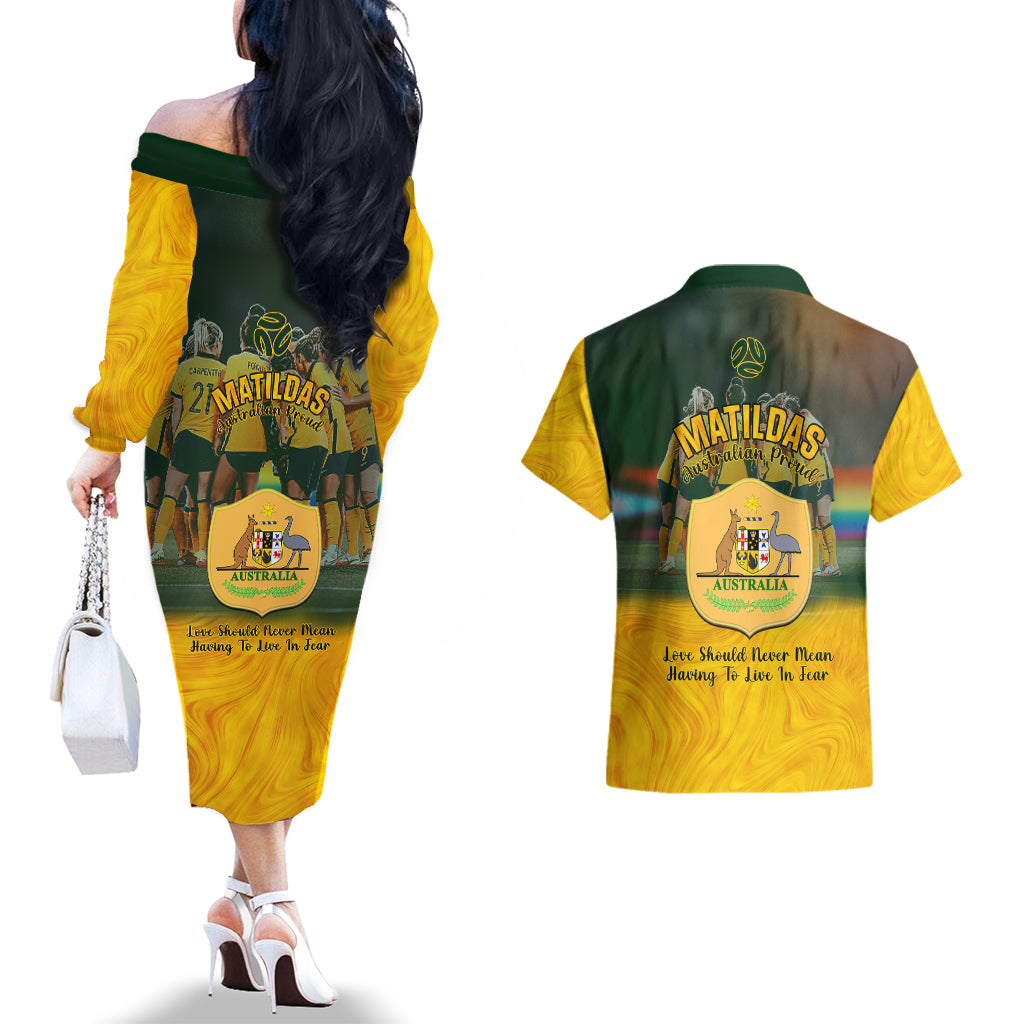 matildas-pride-couples-matching-off-the-shoulder-long-sleeve-dress-and-hawaiian-shirt-lgbt-kangaroo-australian-proud