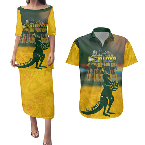 matildas-pride-couples-matching-puletasi-dress-and-hawaiian-shirt-lgbt-kangaroo-australian-proud