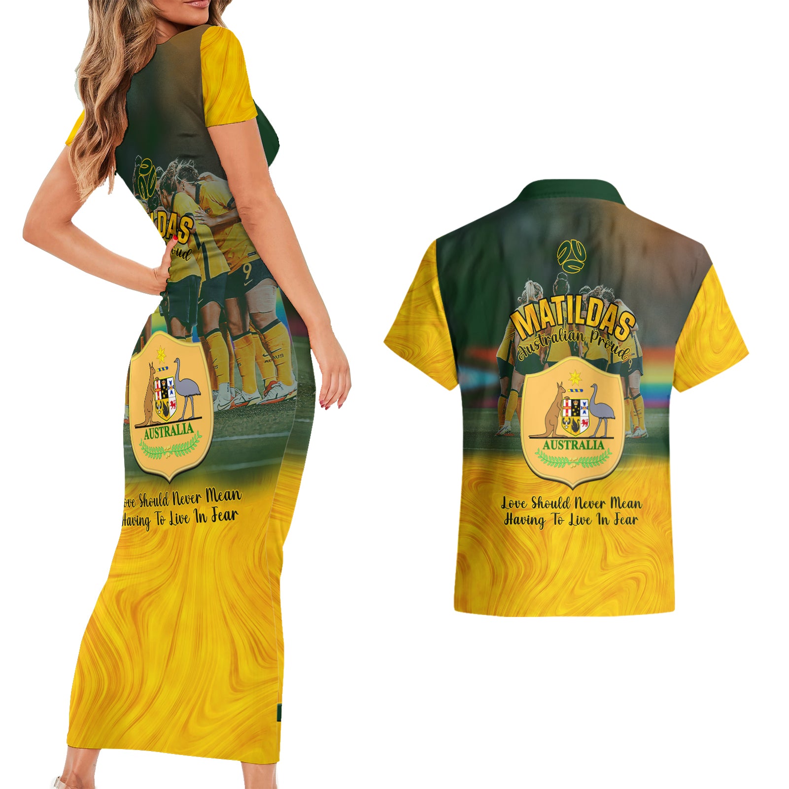 matildas-pride-couples-matching-short-sleeve-bodycon-dress-and-hawaiian-shirt-lgbt-kangaroo-australian-proud
