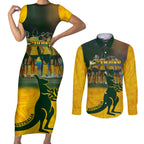 matildas-pride-couples-matching-short-sleeve-bodycon-dress-and-long-sleeve-button-shirts-lgbt-kangaroo-australian-proud