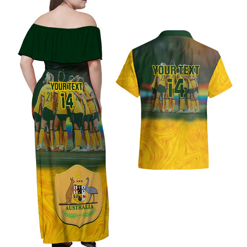 custom-matildas-pride-couples-matching-off-shoulder-maxi-dress-and-hawaiian-shirt-lgbt-kangaroo-australian-proud