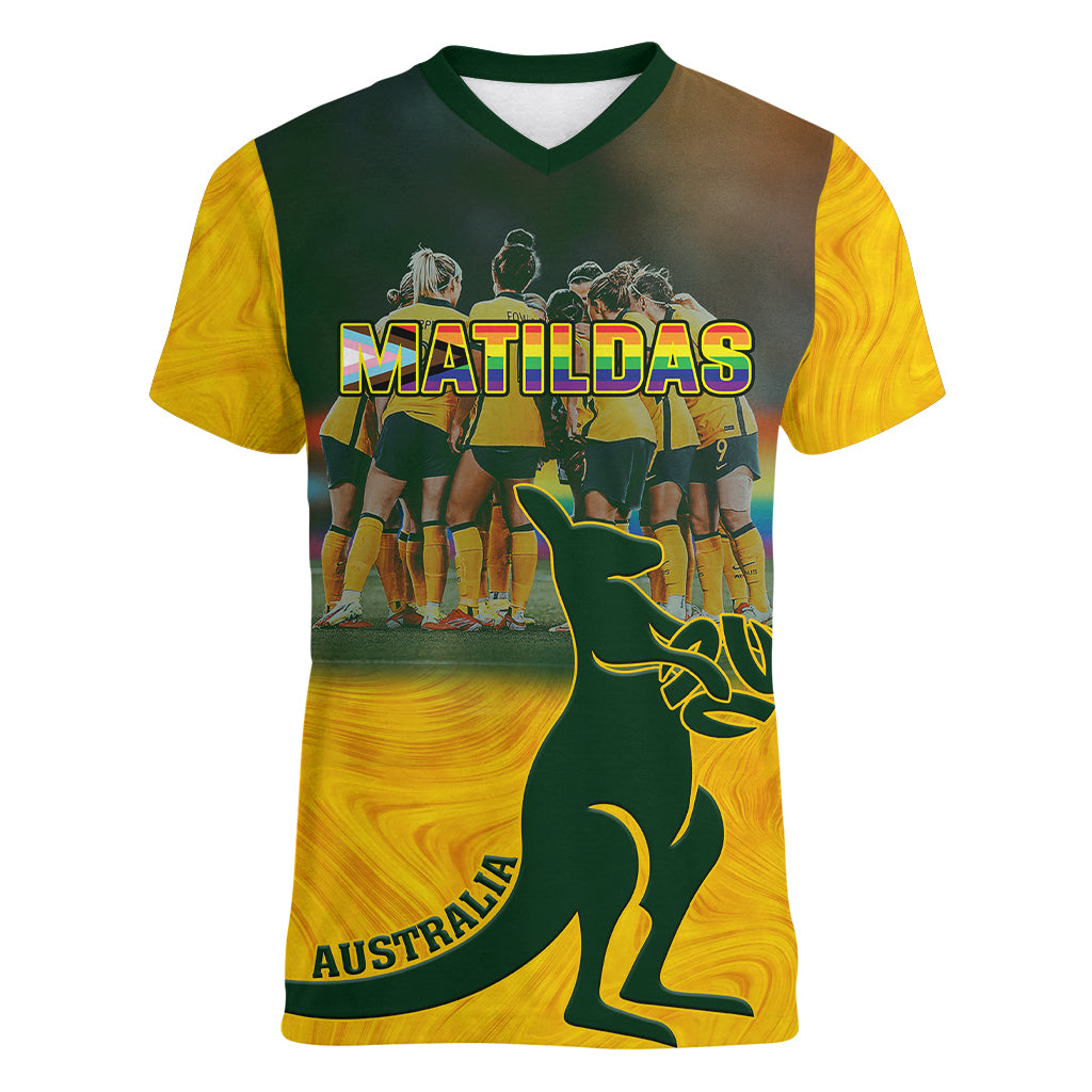 custom-matildas-pride-women-v-neck-t-shirt-lgbt-kangaroo-australian-proud