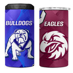 Bulldogs And Eagles Rugby Can Cooler Tumbler Dynamic Style