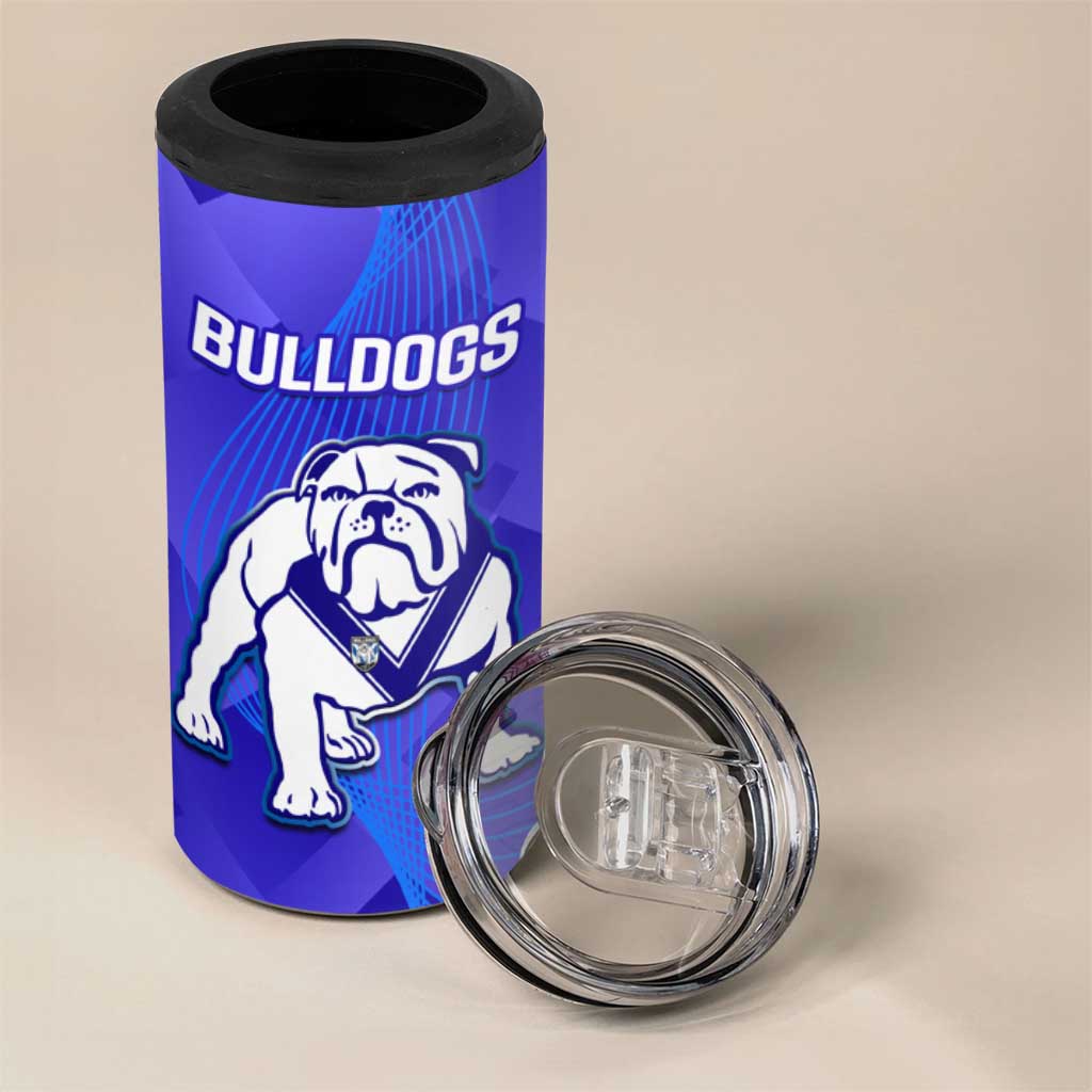 Bulldogs And Eagles Rugby Can Cooler Tumbler Dynamic Style
