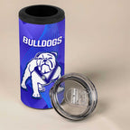 Bulldogs And Eagles Rugby Can Cooler Tumbler Dynamic Style