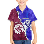 Personalised Bulldogs And Eagles Rugby Hawaiian Shirt Dynamic Style