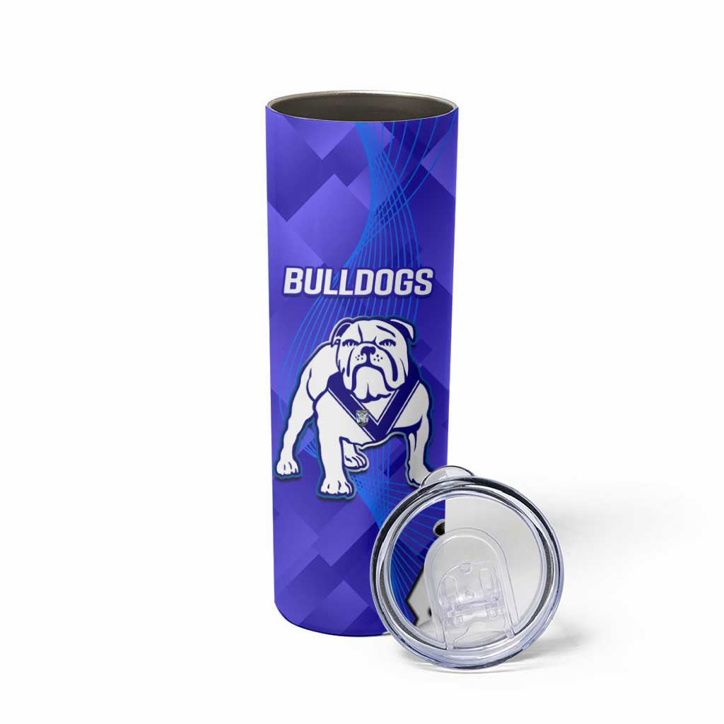 Bulldogs And Eagles Rugby Skinny Tumbler Dynamic Style