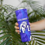 Bulldogs And Eagles Rugby Skinny Tumbler Dynamic Style