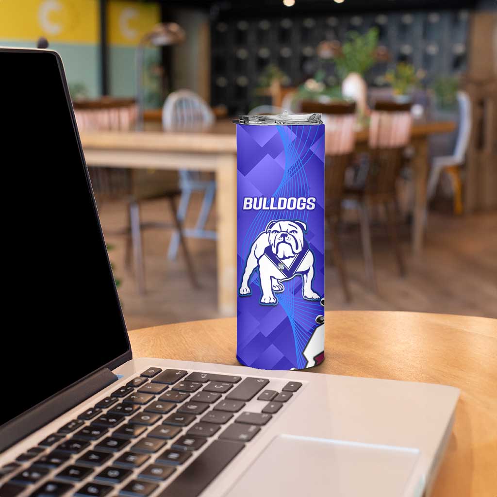 Bulldogs And Eagles Rugby Skinny Tumbler Dynamic Style