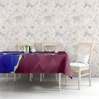 Personalised Bulldogs And Eagles Rugby Tablecloth Dynamic Style