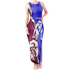 Personalised Bulldogs And Eagles Rugby Tank Maxi Dress Dynamic Style