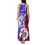 Personalised Bulldogs And Eagles Rugby Tank Maxi Dress Dynamic Style