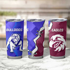 Bulldogs And Eagles Rugby Tumbler Cup Dynamic Style