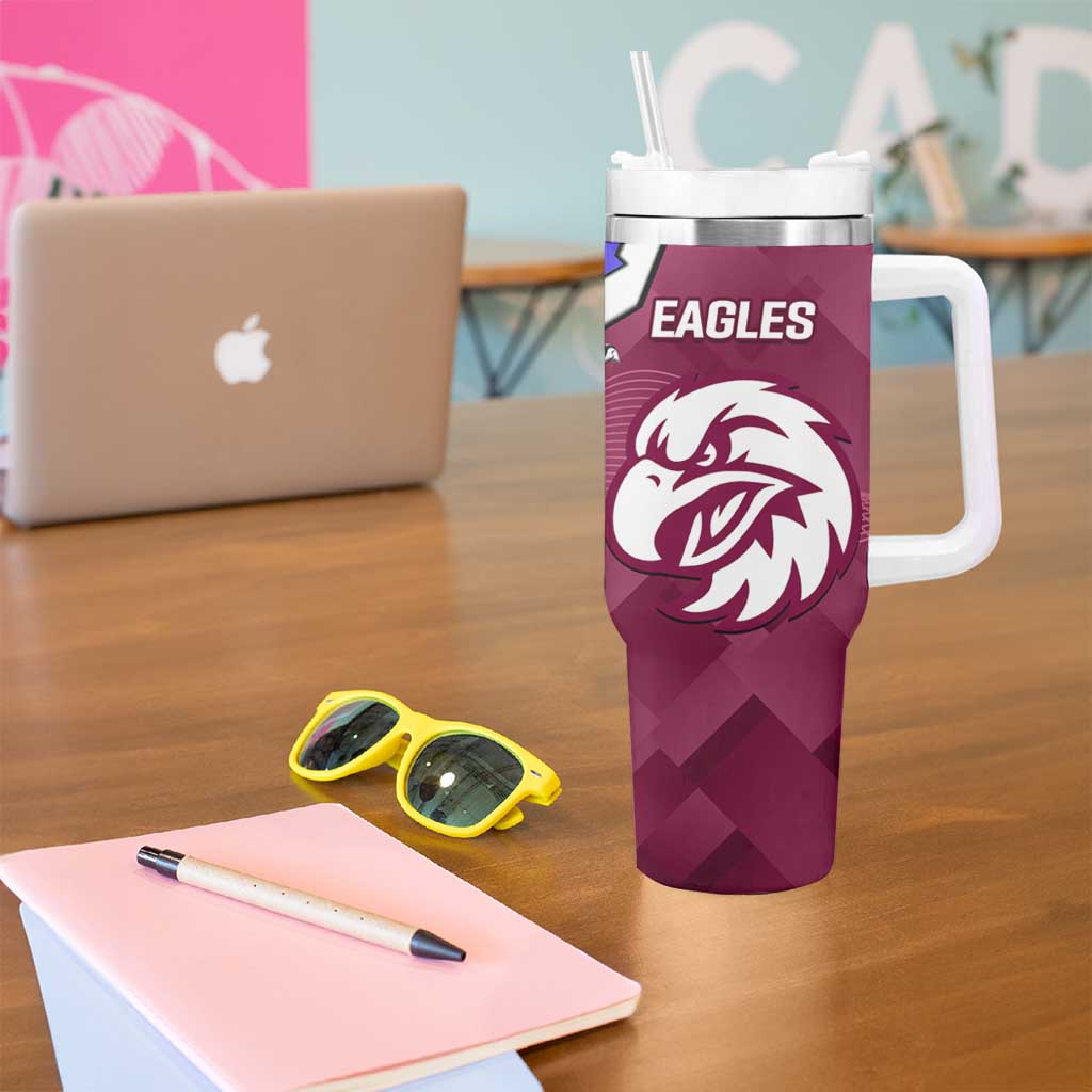 Bulldogs And Eagles Rugby Tumbler With Handle Dynamic Style