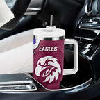 Bulldogs And Eagles Rugby Tumbler With Handle Dynamic Style