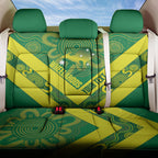 Australia Wheelaroos Rugby Custom Back Car Seat Cover Go Aussie Kangaroo Indigenous Art