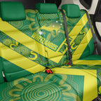Australia Wheelaroos Rugby Custom Back Car Seat Cover Go Aussie Kangaroo Indigenous Art