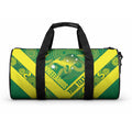 Australia Wheelaroos Rugby Custom Duffle Bag Go Aussie Kangaroo Indigenous Art