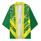 Australia Wheelaroos Rugby Custom Kimono Go Aussie Kangaroo Indigenous Art