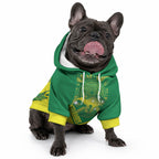 Australia Wheelaroos Rugby Custom Pet Hoodie Go Aussie Kangaroo Indigenous Art