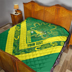 Australia Wheelaroos Rugby Custom Quilt Go Aussie Kangaroo Indigenous Art
