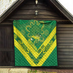 Australia Wheelaroos Rugby Custom Quilt Go Aussie Kangaroo Indigenous Art