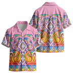 Rainbow Ngaru Taniko With Aotearoa Maori Tattoo Kid Hawaiian Shirt