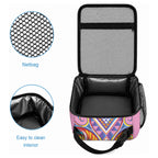Rainbow Ngaru Taniko With Aotearoa Maori Tattoo Lunch Bag