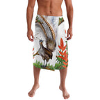 Australia Superb Lyrebird Lavalava Aussie Map - Rainforest Vibes