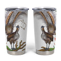 Australia Superb Lyrebird Tumbler Cup Aussie Map - Rainforest Vibes