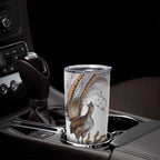 Australia Superb Lyrebird Tumbler Cup Aussie Map - Rainforest Vibes