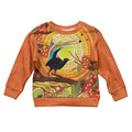 Australia Superb Lyrebird Kid Ugly Christmas Sweater Aboriginal Art