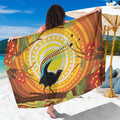Australia Superb Lyrebird Sarong Aboriginal Art