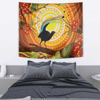 Australia Superb Lyrebird Tapestry Aboriginal Art