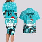 custom-brisbane-heat-cricket-christmas-couples-matching-long-sleeve-bodycon-dress-and-hawaiian-shirt-merry-xmas-2023-indigenous-art