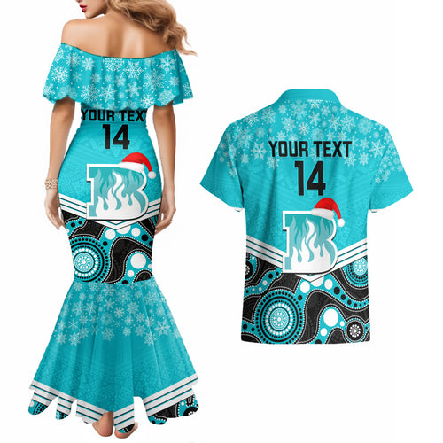 custom-brisbane-heat-cricket-christmas-couples-matching-mermaid-dress-and-hawaiian-shirt-merry-xmas-2023-indigenous-art
