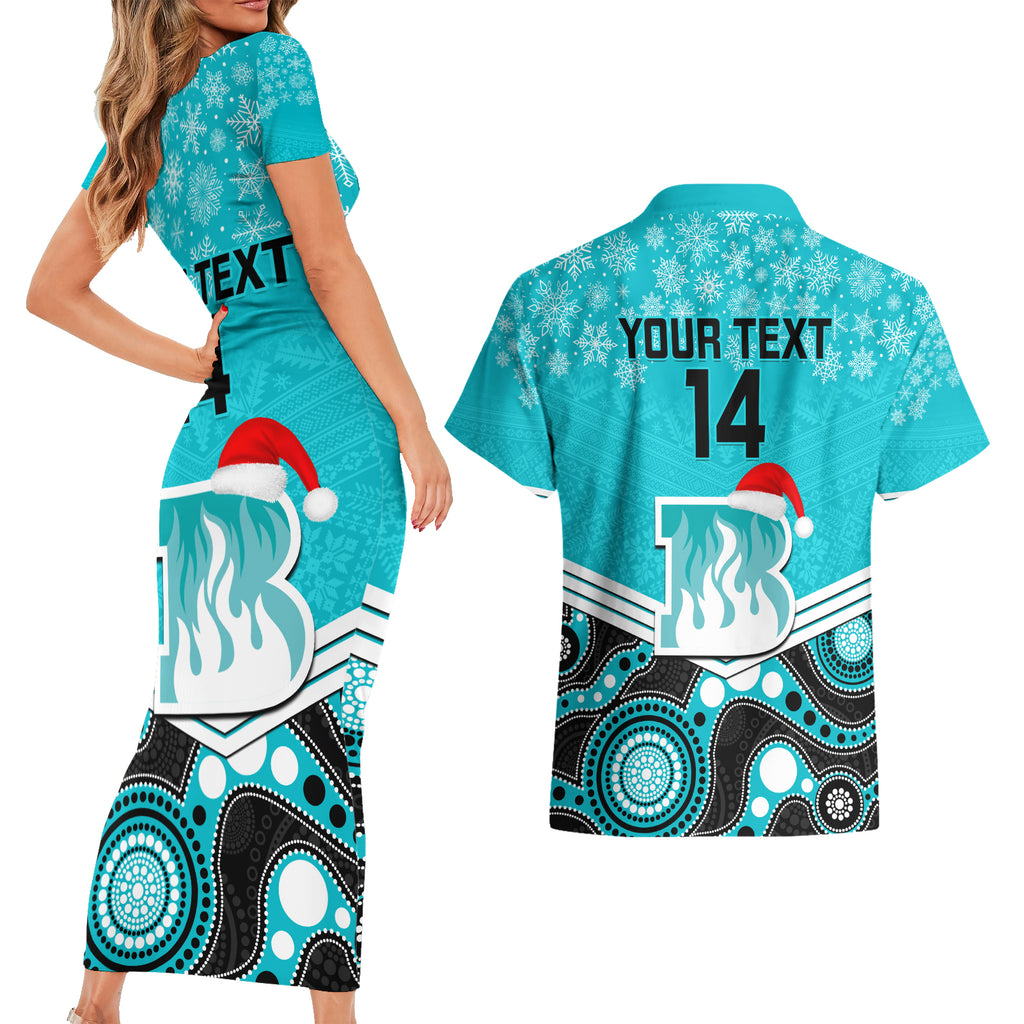 custom-brisbane-heat-cricket-christmas-couples-matching-short-sleeve-bodycon-dress-and-hawaiian-shirt-merry-xmas-2023-indigenous-art