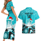 custom-brisbane-heat-cricket-christmas-couples-matching-short-sleeve-bodycon-dress-and-hawaiian-shirt-merry-xmas-2023-indigenous-art