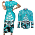 custom-brisbane-heat-cricket-christmas-couples-matching-short-sleeve-bodycon-dress-and-long-sleeve-button-shirt-merry-xmas-2023-indigenous-art