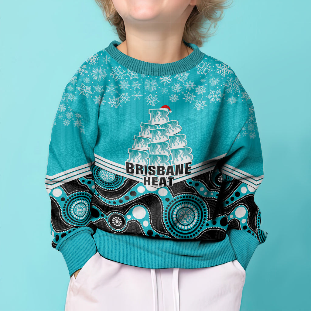 custom-brisbane-heat-cricket-christmas-kid-ugly-christmas-sweater-merry-xmas-2023-indigenous-art