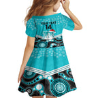 custom-brisbane-heat-cricket-christmas-kid-short-sleeve-dress-merry-xmas-2023-indigenous-art