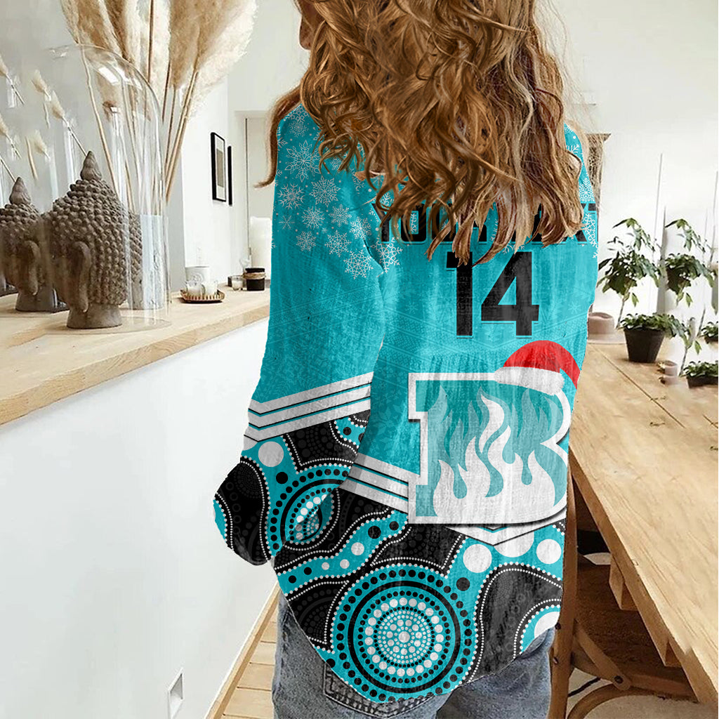 custom-brisbane-heat-cricket-christmas-women-casual-shirt-merry-xmas-2023-indigenous-art
