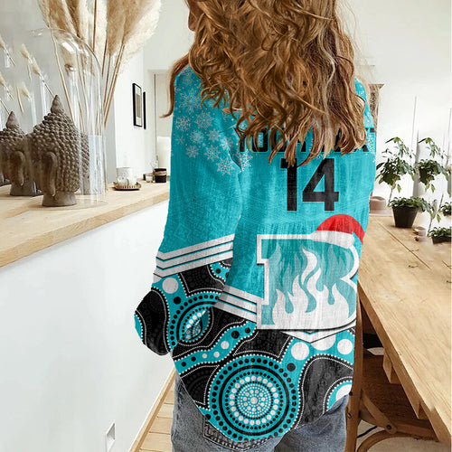 custom-brisbane-heat-cricket-christmas-women-casual-shirt-merry-xmas-2023-indigenous-art