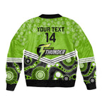 custom-thunder-cricket-christmas-bomber-jacket-merry-xmas-2023-indigenous-art