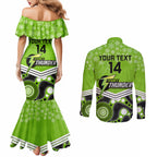 custom-thunder-cricket-christmas-couples-matching-mermaid-dress-and-long-sleeve-button-shirt-merry-xmas-2023-indigenous-art
