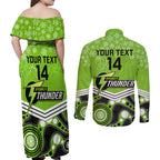 custom-thunder-cricket-christmas-couples-matching-off-shoulder-maxi-dress-and-long-sleeve-button-shirt-merry-xmas-2023-indigenous-art