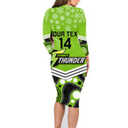 custom-thunder-cricket-christmas-family-matching-long-sleeve-bodycon-dress-and-hawaiian-shirt-merry-xmas-2023-indigenous-art