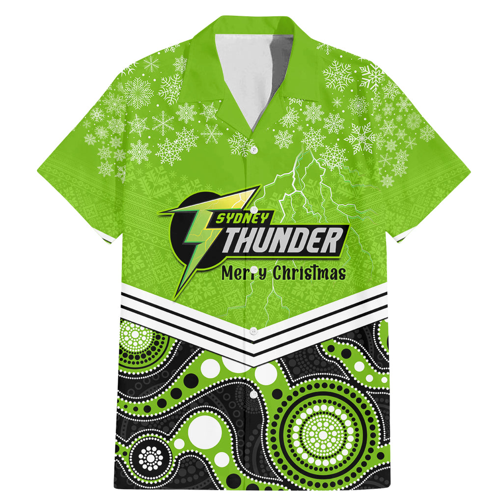 custom-thunder-cricket-christmas-family-matching-mermaid-dress-and-hawaiian-shirt-merry-xmas-2023-indigenous-art
