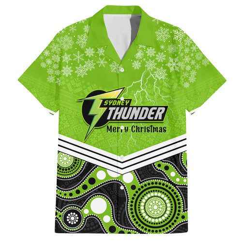 custom-thunder-cricket-christmas-family-matching-off-shoulder-short-dress-and-hawaiian-shirt-merry-xmas-2023-indigenous-art
